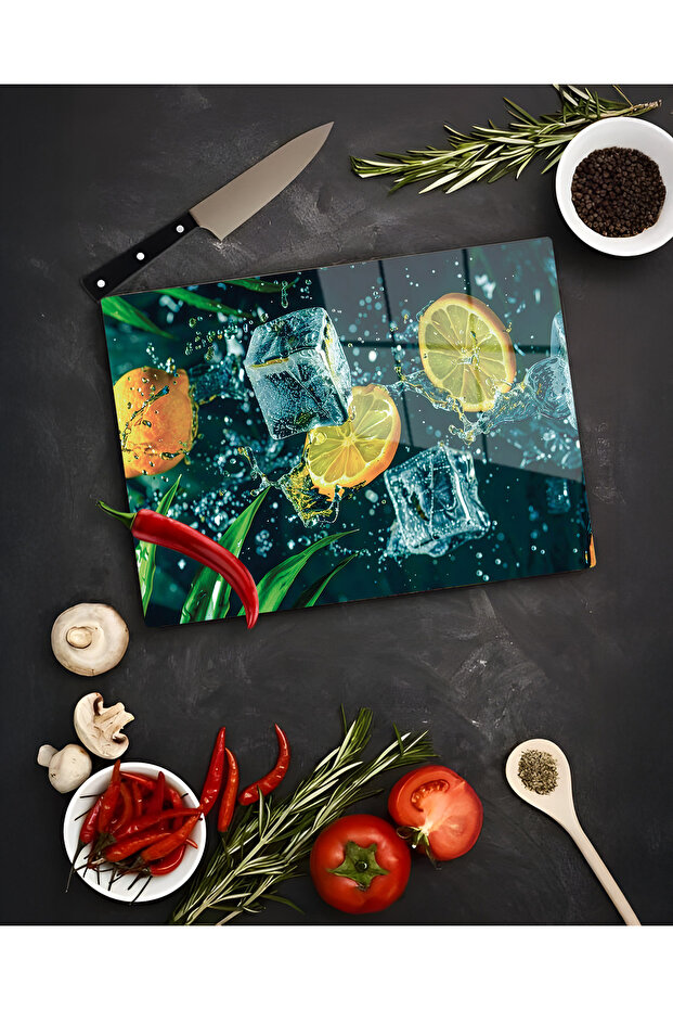 Glass Cutting Board and Presentation Holder 4mm