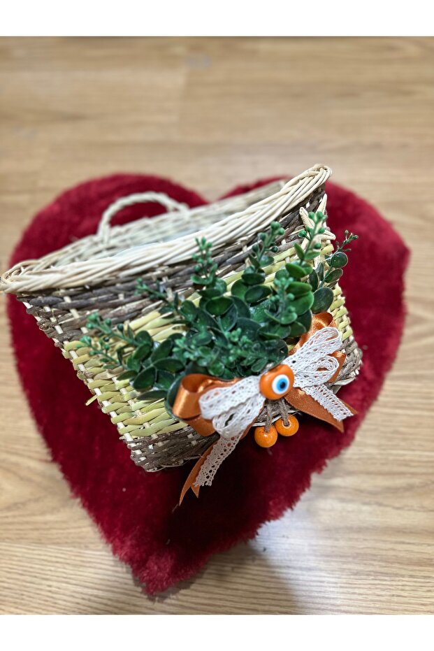 Door Front Basket Mailbox Newspaper Holder Door Decoration