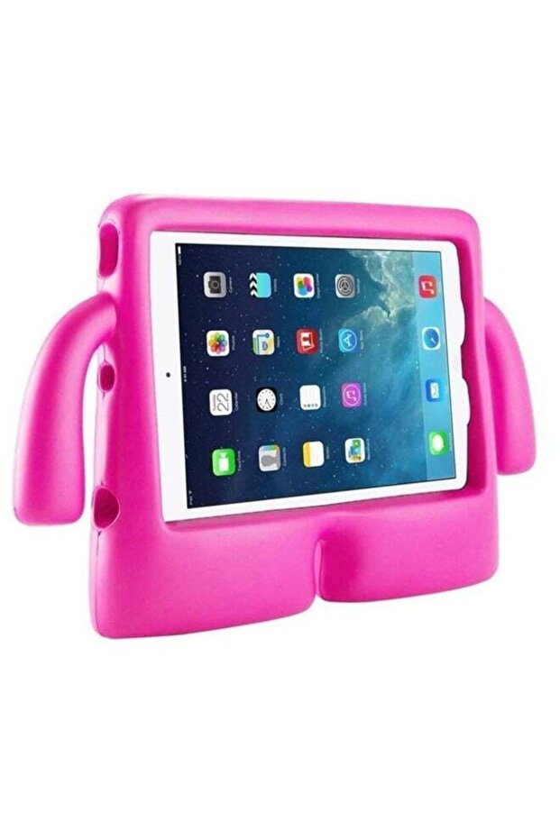 Pink Shockproof iPad Air 11" M2 (2024) Case – Lightweight EVA Protection with Handle and Stand