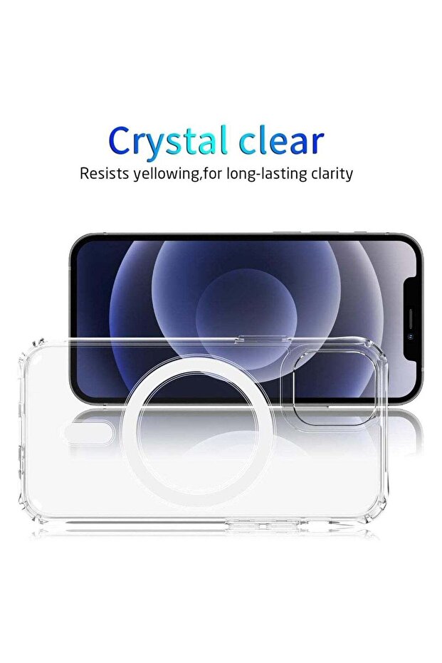 Iphone 15 Pro Max Clear Case Magsafe Compatible Shockproof - 6