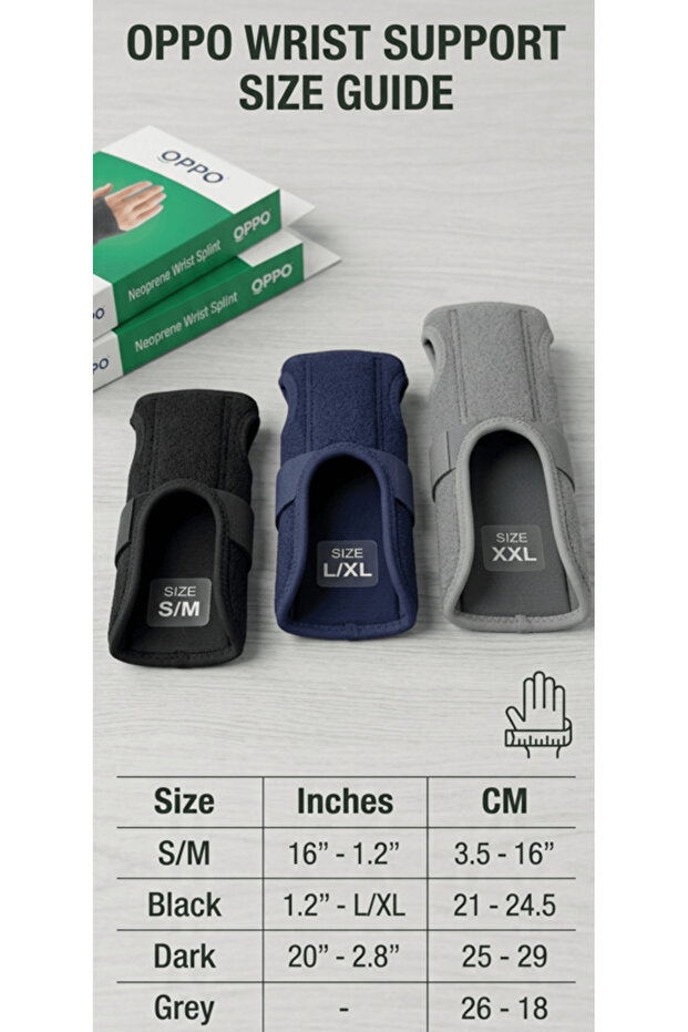 WRIST SPLINT SIZE - M - 1