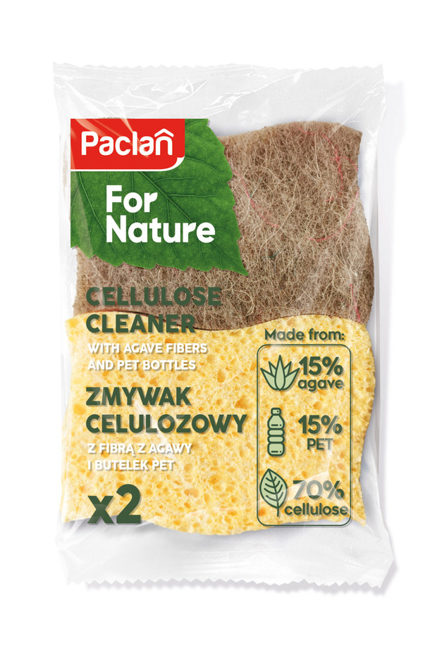 Burete Celuloza For Nature, 2 bucati/set