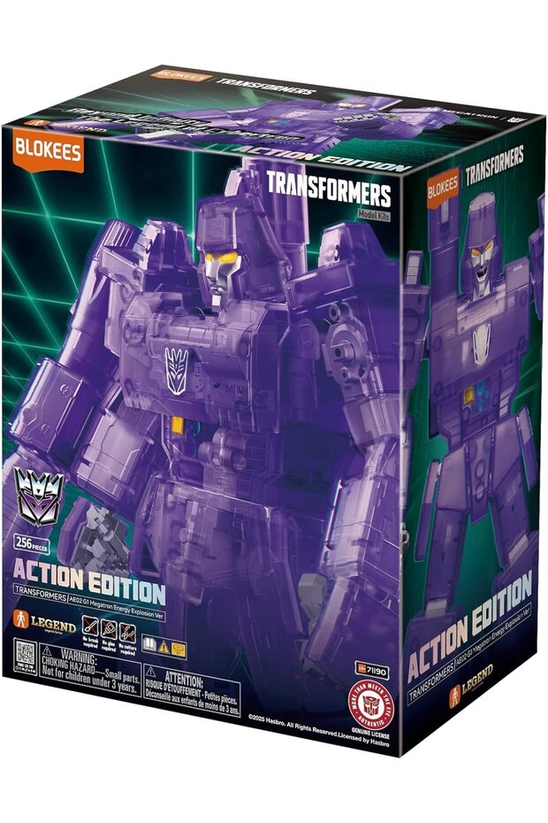 Transformers Action Edition: Megatron Energy Explosion Version, 256 Pieces