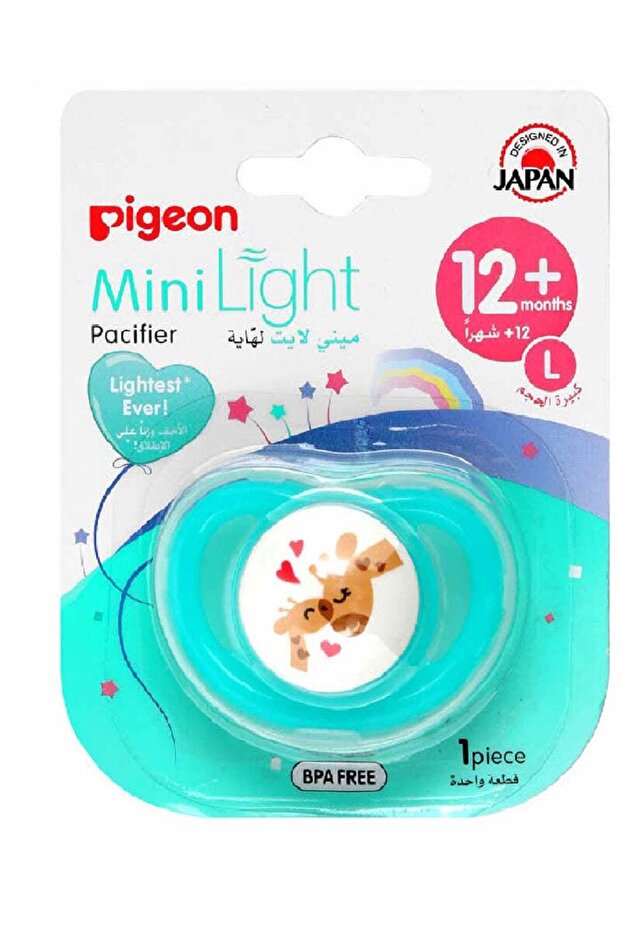 PIG MINI LIGHT PACIFIER 12+M L 78464 1S:3056