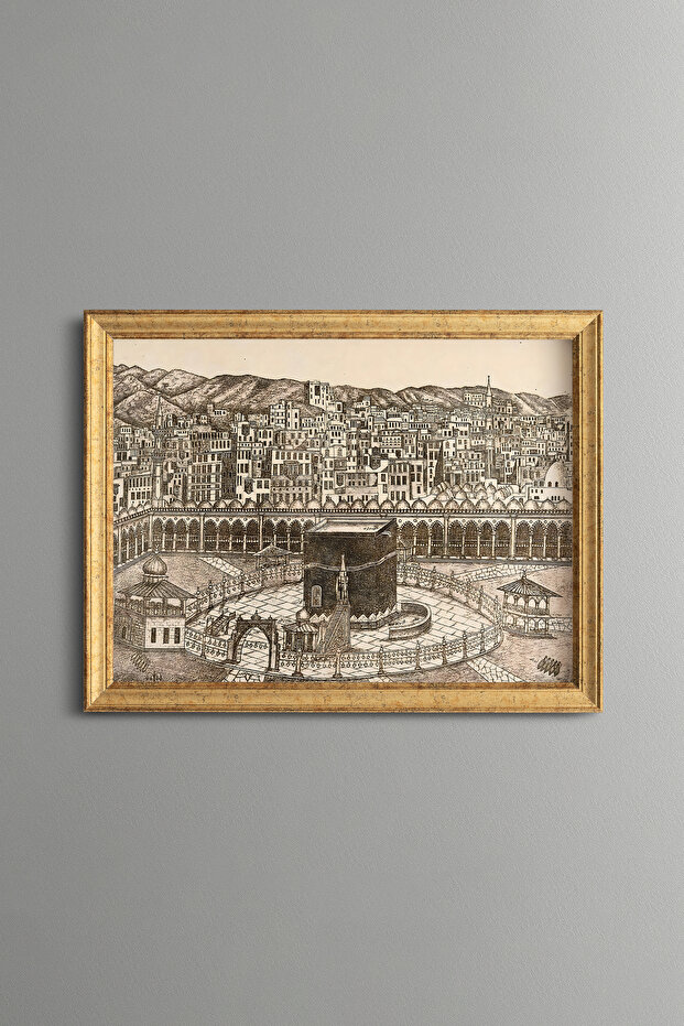 رسم كابي - لوحة بنمط عتيق - نموذج رفيع