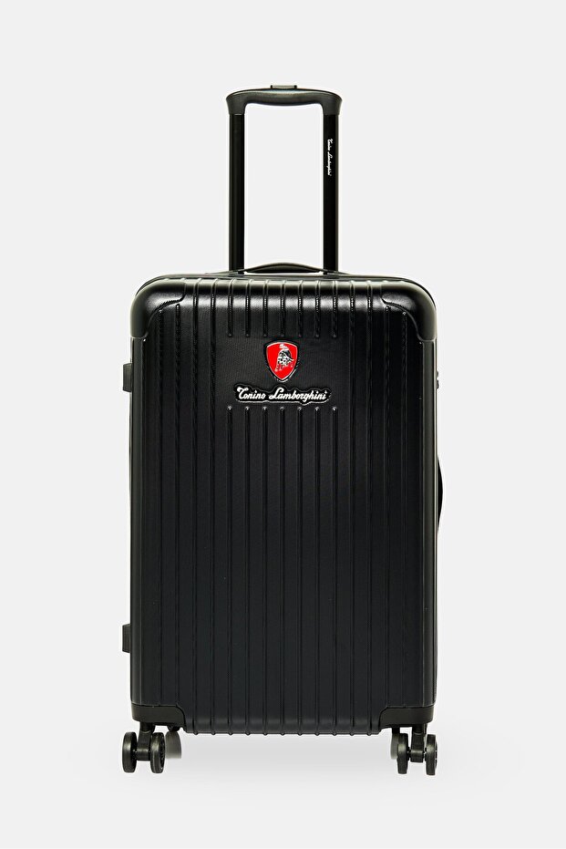 25 Inch Expandable Hardshell Cabin Spinner, Black
