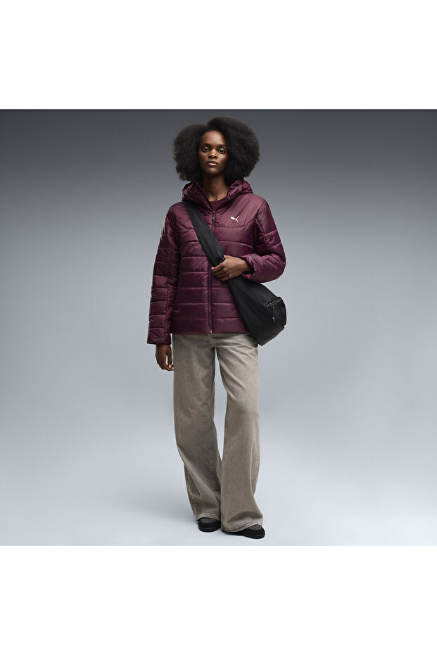 Essentials Wattierte Kapuzenjacke - 8