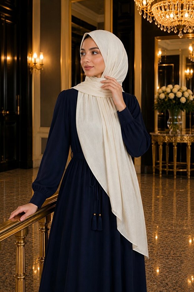 White Crystal Levidor Evening Dress Shawl