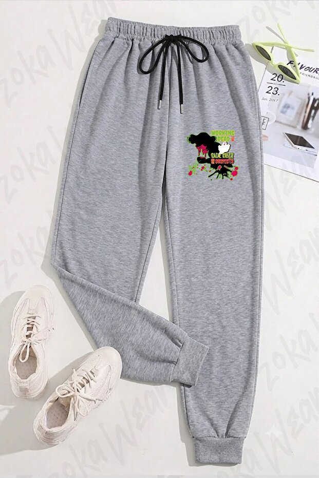 Unisex Sadie Killer and the Suspects Distressed Printed Sweatpants