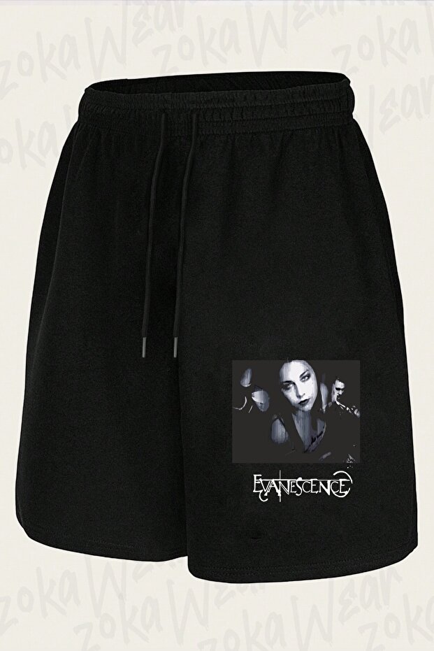 Unisex Amy Lee Evanescence Design Printed Shorts