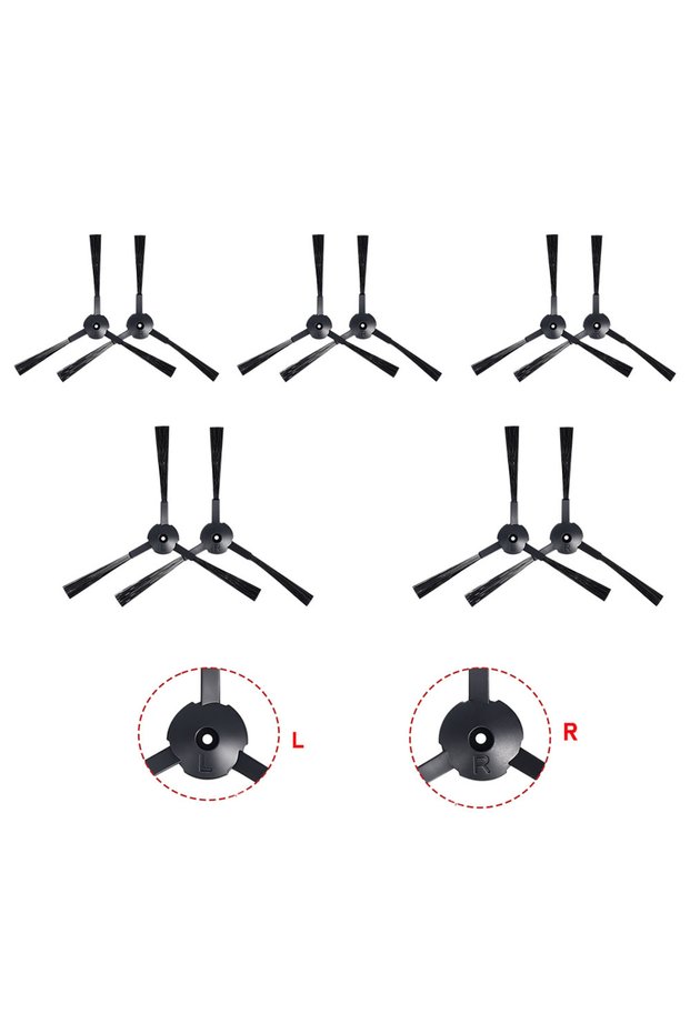 10PCS For Ecovacs Mirror CR120/CR130/CEN540/CEN250 For Dibea x500 x580 KK8 ML009 For Ilife V5 V5s V3
