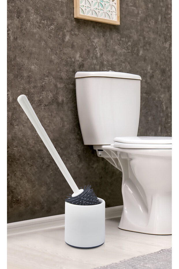 Pamit Plastic Silicone Toilet Brush