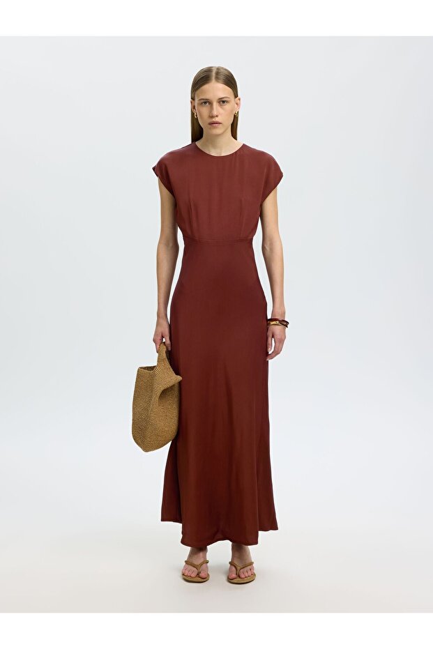 Maxikleid Viskose - 4