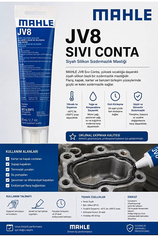 Jv8 Sıvı Conta