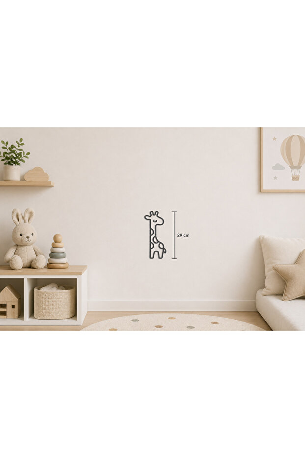 Children's Room Cute Giraffe Figure Wall Decoration