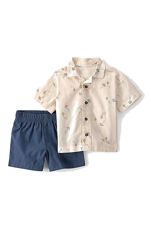 C"Arters Baby Baby Boy 2 Piece Summer Shirt Shorts Set