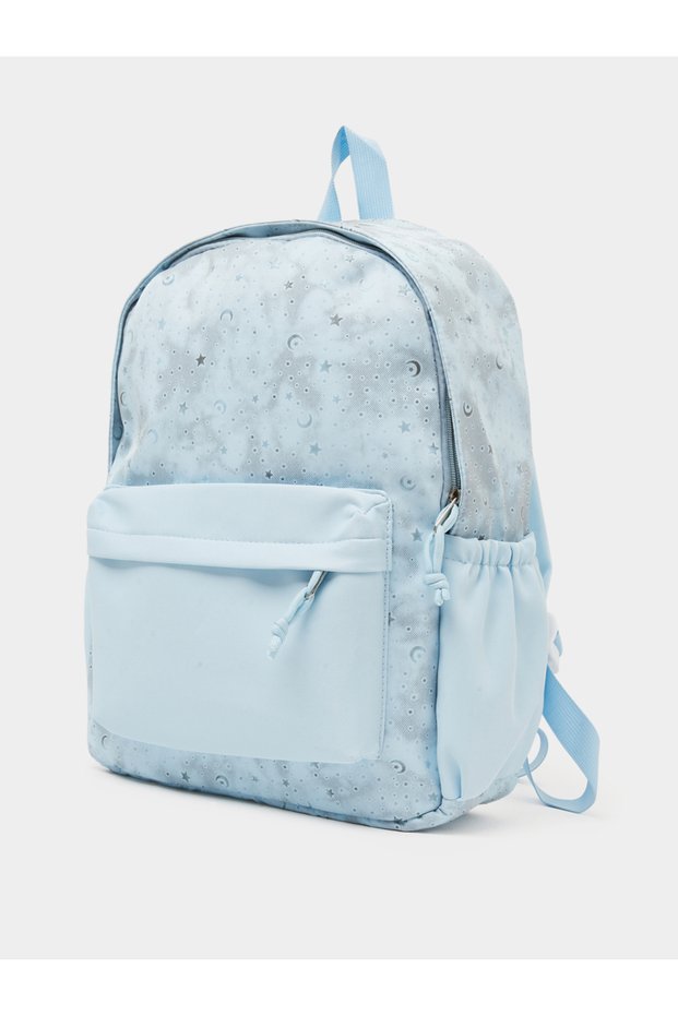 Teen Girls Stars and Moon Print Backpack
