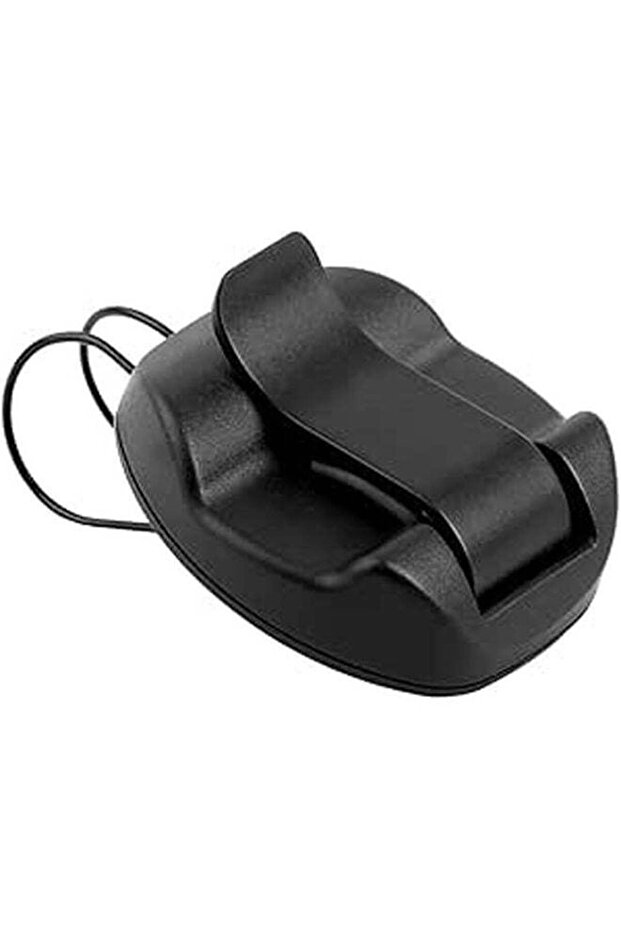 Multifunctional Car Sunglasses Holder Clip Black Scratch Resistant Cushioned Interior Organizer