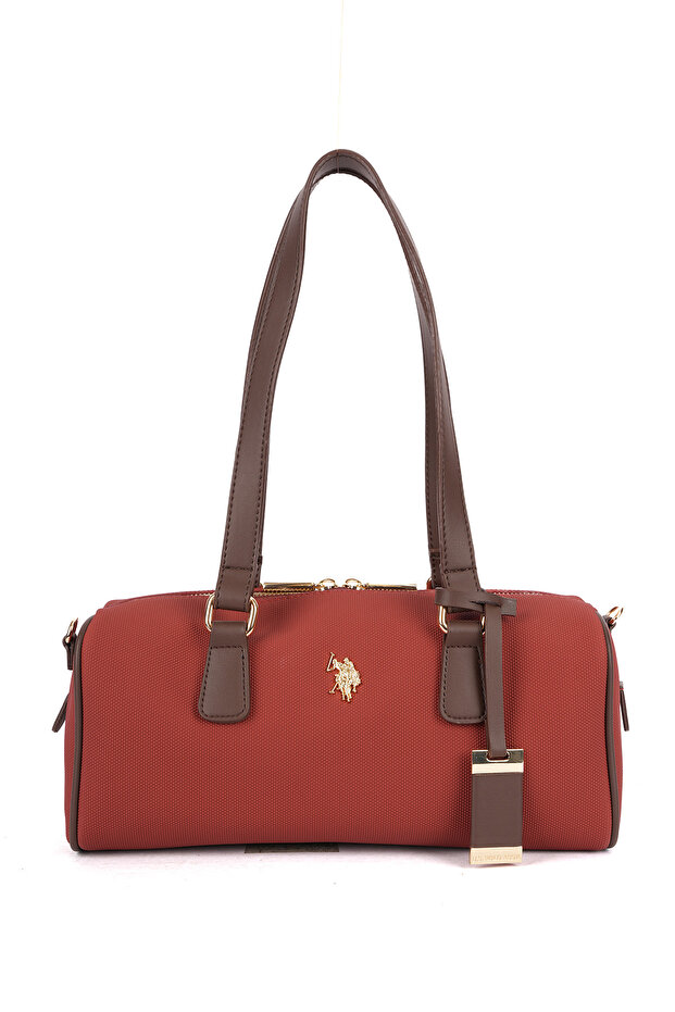 Brick-Brown Women's Shoulder Bag Us26657