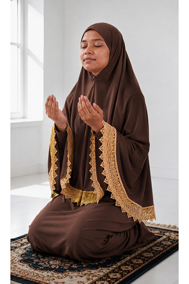 Girl's Prayer Set – 2-Piece Worship Set with Headscarf