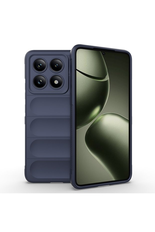 Xiaomi 14t Case Camera Protected Flexible Silicone with Finger Strip Lckc