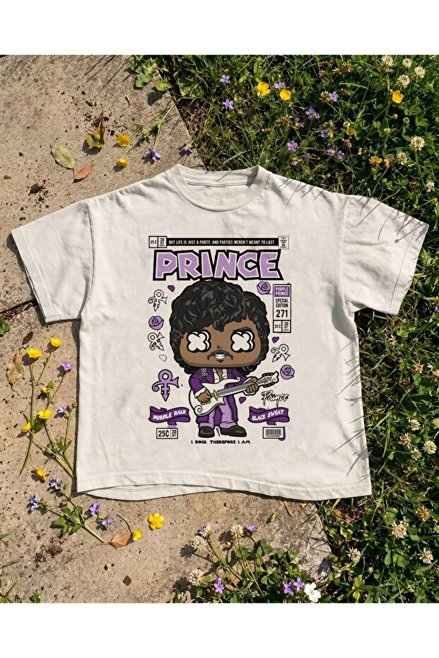Prince Printed Unisex Oversize T-Shirt