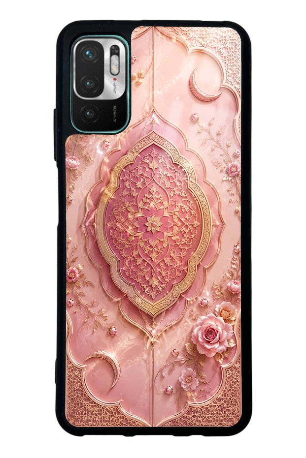 Xiaomi Redmi Note 10 5g Blush Crescent Palace Design Glossy Phone Case