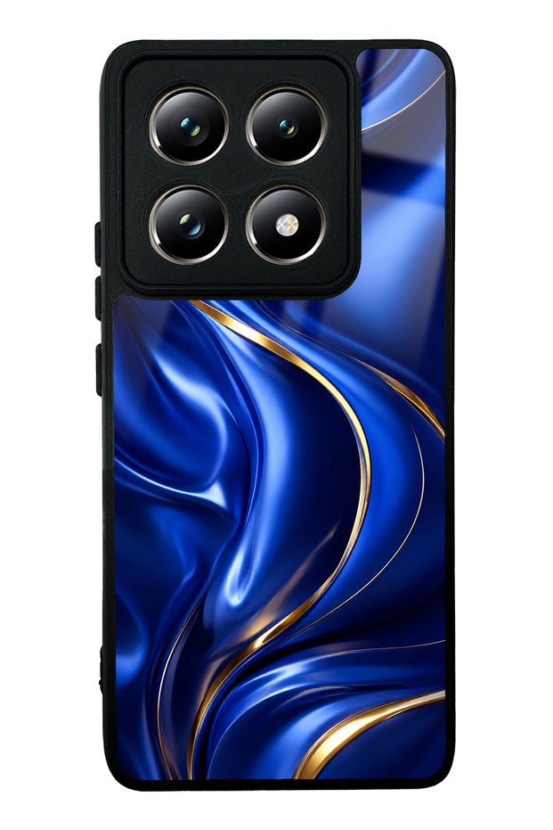 Xiaomi Mi 14t Pro Royal Sapphire Flow Design Glossy Phone Case