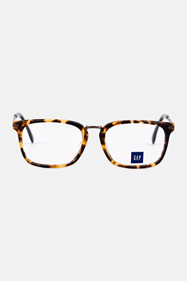 Women VGP026 Square Eyeglasses, Havana Brown