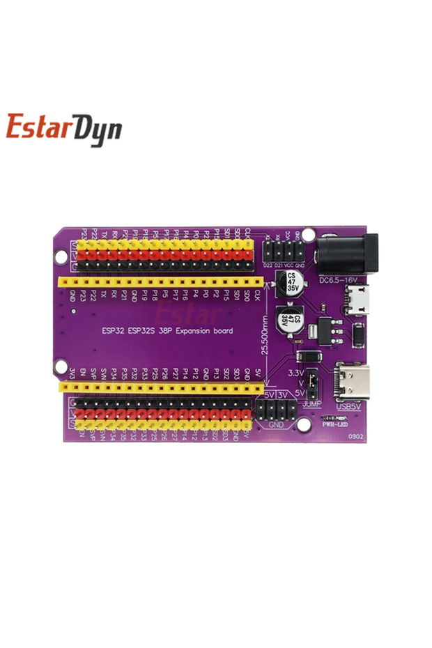 لوحة تطوير إستاردين ESP32 مع CP2102 واي فاي + بلوتوث ثنائي النواة ESP-32 38PIN C