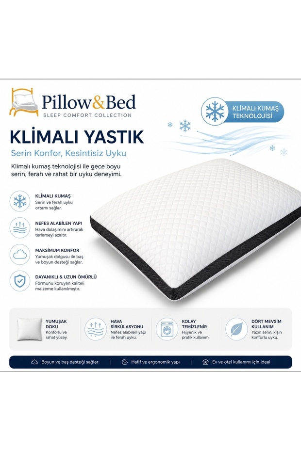 Klimalı yastık