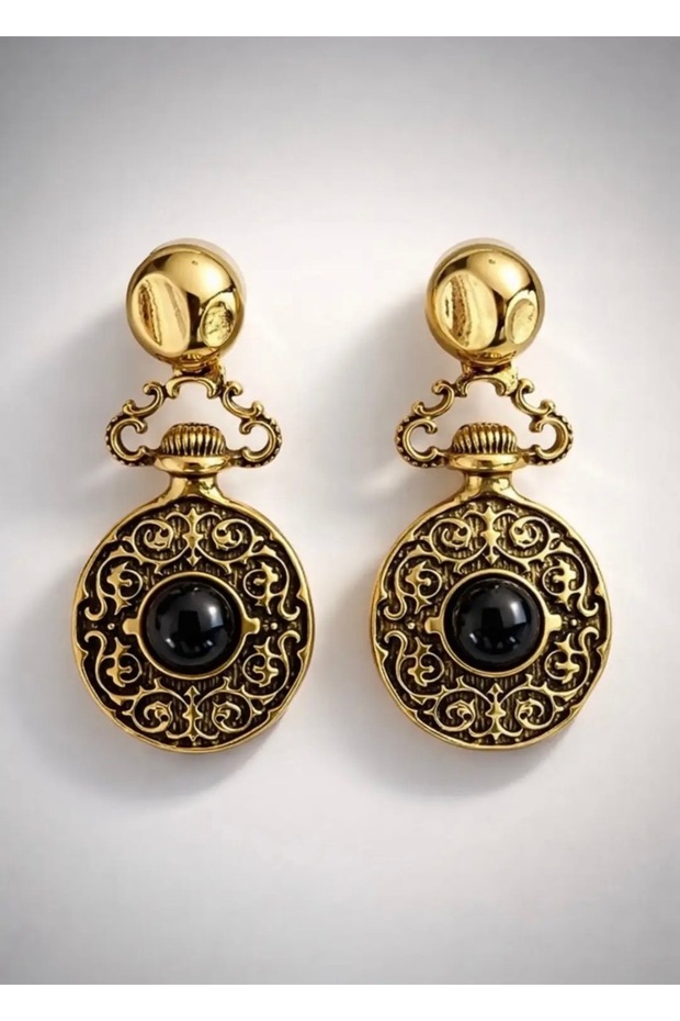 Mihra Gold Earrings