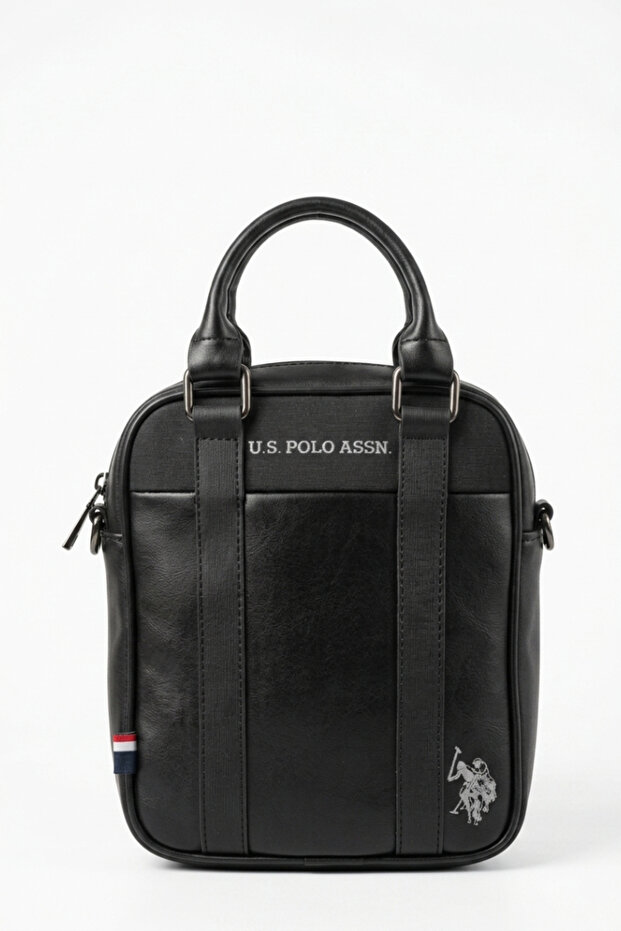 Men's Bag Leather Look Cross Strap Messenger Double Handle Zipper Adjustable Shoulder Daily Plhey26051