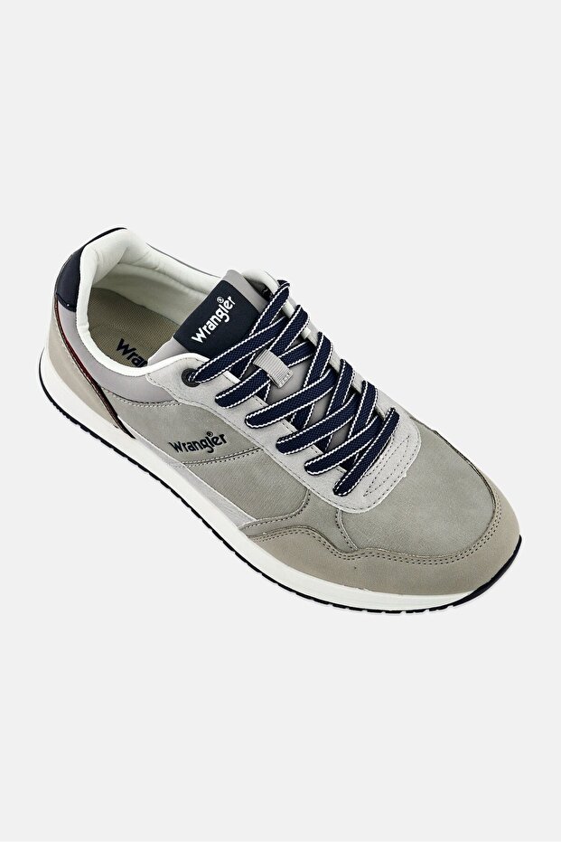 Men Stallings Low Lace Up Casual Shoes, Grey