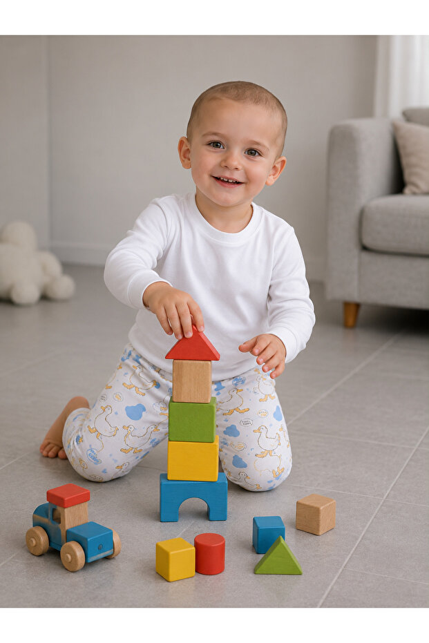 Boys/Baby Kids Series Pajama Bottoms Cotton Combed Cotton Elastic Waist Loose Cut Model Single Bottom 2-13 Years Old