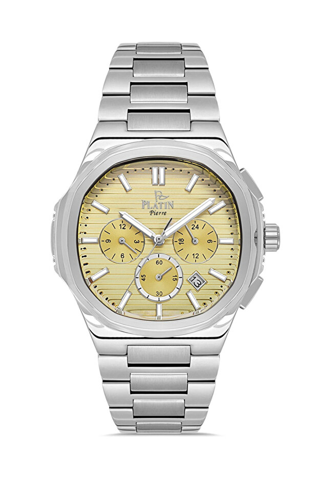Hds-1257Ga-A20 Steel Cord Functions Active Men's Wristwatch