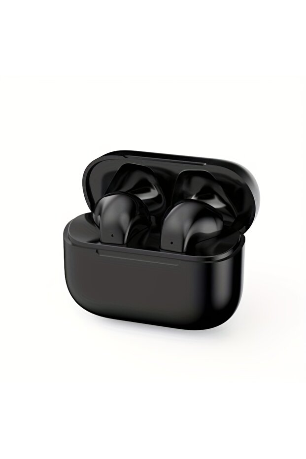 Black Mini Earphones Wireless Bluetooth Earbuds TWS Noise Cancelling Headphones Extended Battery Lif