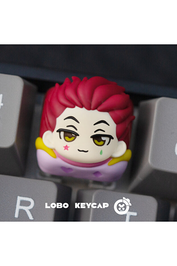 hisoka Cartoon Keycaps Hunterxhunter Chrollo Lucilfer Gon Freecss Anime Character Merchandise Keyboa