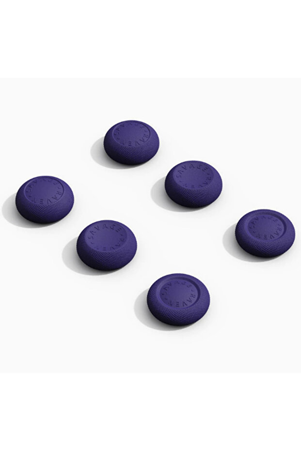purple Savage Raven by Skull & Co. Joystick Cap Thumb Grip Set FPS CQC Thumbstick Cover for Nintendo