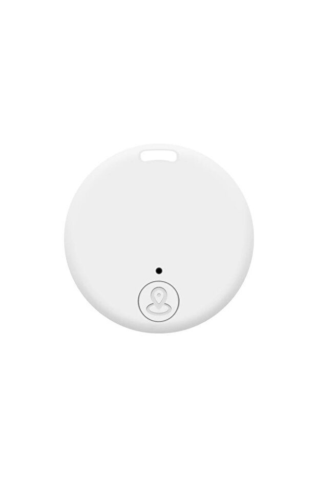 White-A Smart Mini GPS Tracker Key Kids Car Finder Pets Locator Bluetooth Tracker Device Anti-lost R