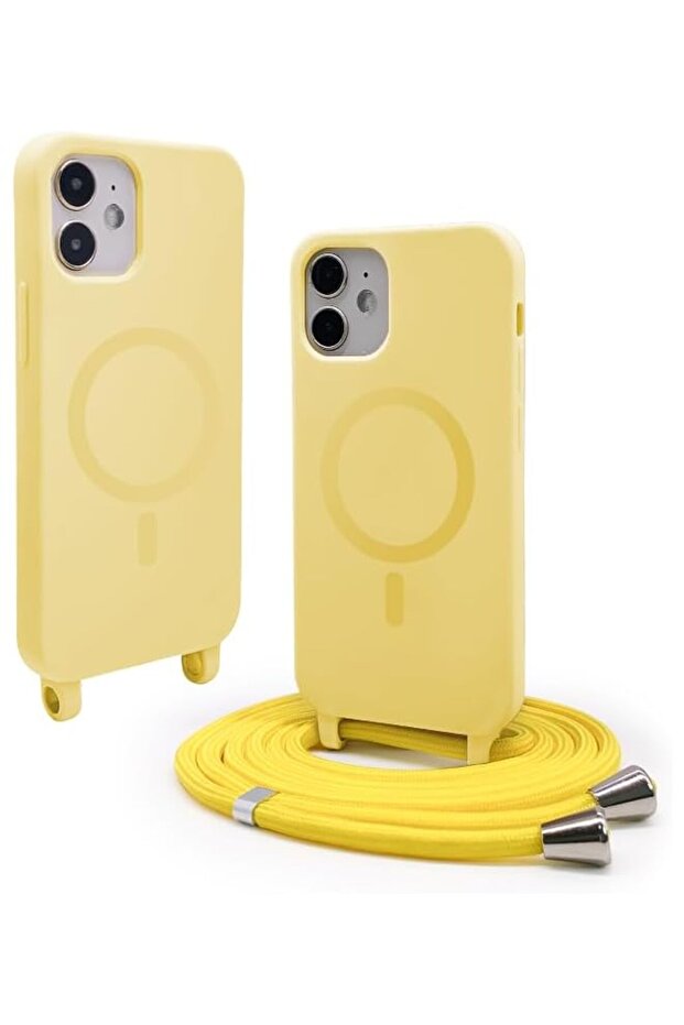 Magnetic Lanyard Strap Case Compatible with iPhone 12 Mini(5.4"),[Compatible with MagSafe]
