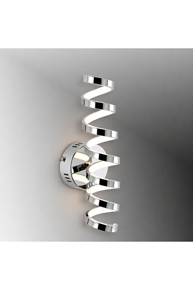 TT505-KR (مع ضوء LED أصفر) مصباح LED مطلي بالكروم طراز كاسيرجا
