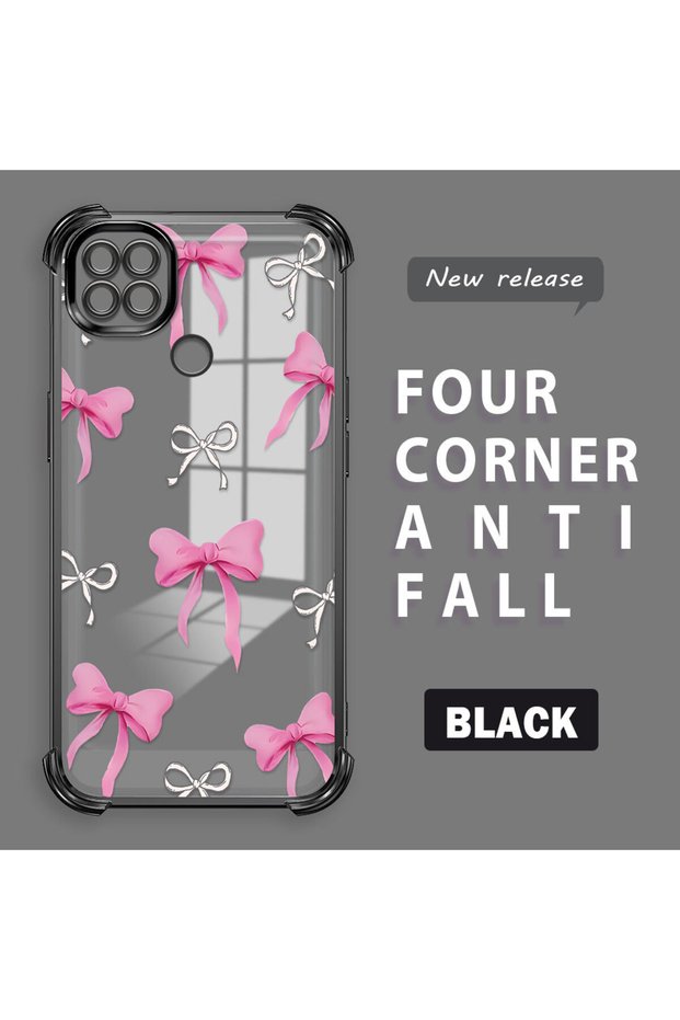 Xiaomi Redmi 10A Compatible Transparent Back Four-Corner Reinforced Impact Protection Silicone Case