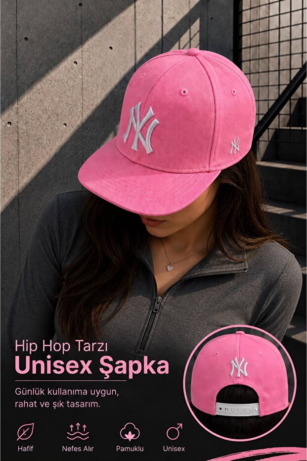 Hiphop Snapback Rapper Basket Cap Hat Ny Yankees Unisex