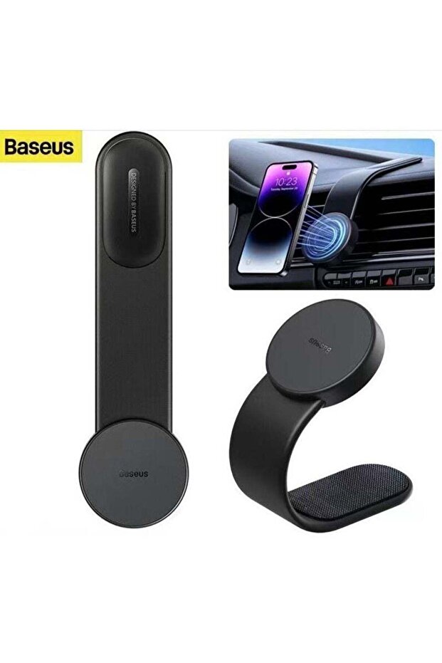 حامل هاتف لاسلكي مغناطيسي C02 Pro بقوة 15 واط، حامل هاتف للسيارة متوافق مع Magsafe، شاحن لاسلكي، مصنوع من سبائك التيتانيوم المرنة لجميع أنواع لوحات القيادة والزجاج الأمامي، باللون الأسود