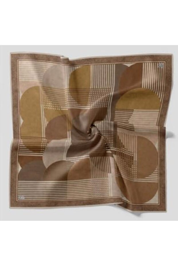 Crystal Geometric Pattern Scarf