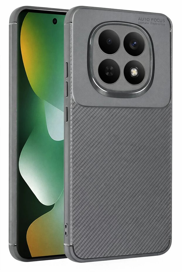 Aconcept Redmi Note 15 4g Auto Focus Carbon Cover (60101) - Gray
