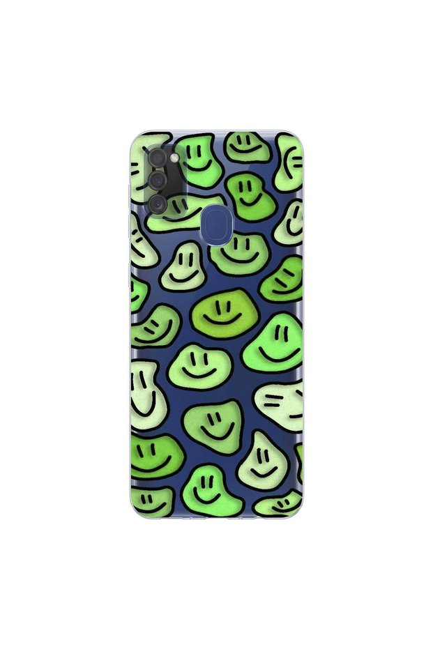 Samsung Galaxy M30S Compatible Wallpaper 9 Design Transparent Case