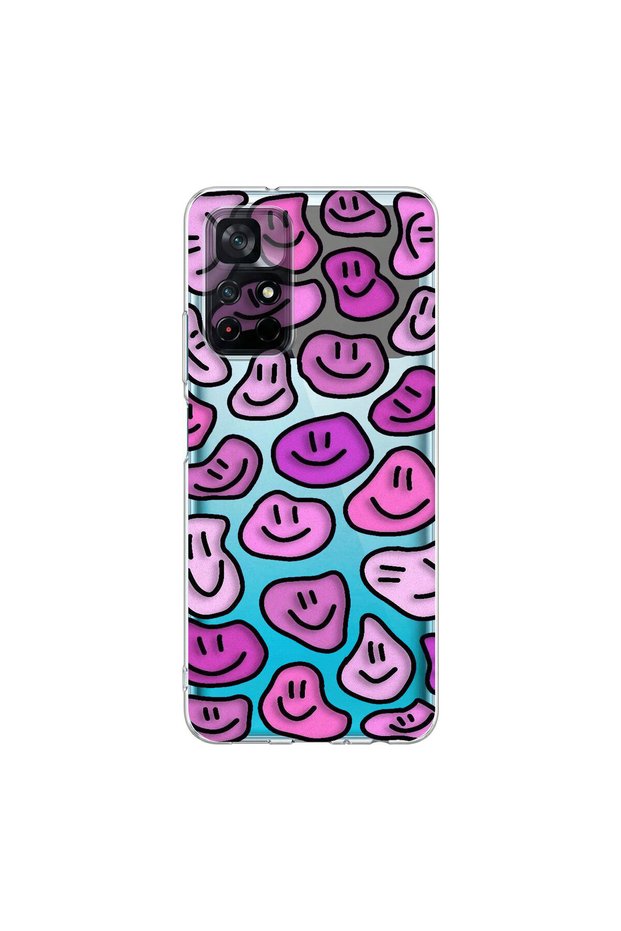 Poco M4 Pro Compatible Wallpaper 7 Design Transparent Case