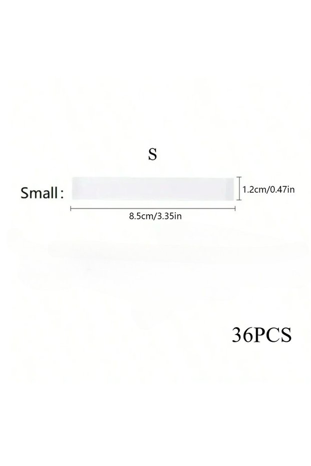S 36 Pcs Womens Fashion Clear Double Sided Tape for Clothing and Body Transparent Strong Adhesive fo